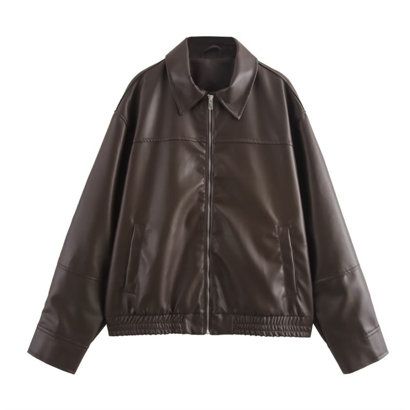 Vestes bombardier Vintage en c - Women'S Fashion Bomber Jacket avis et prix
