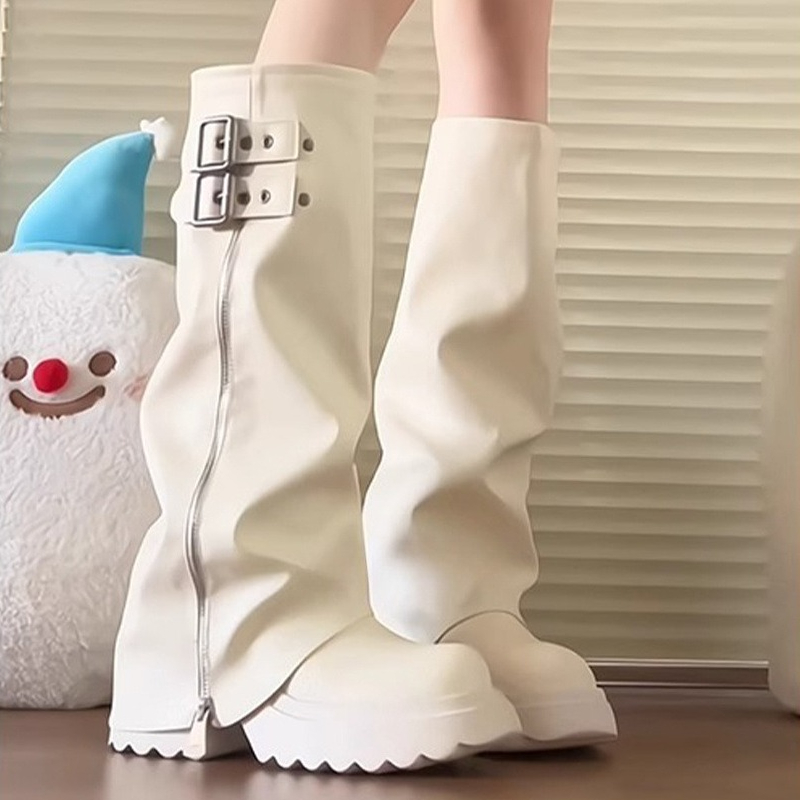 Style Punk épissage fond épais - Winter Fashion Women Boots avis et prix