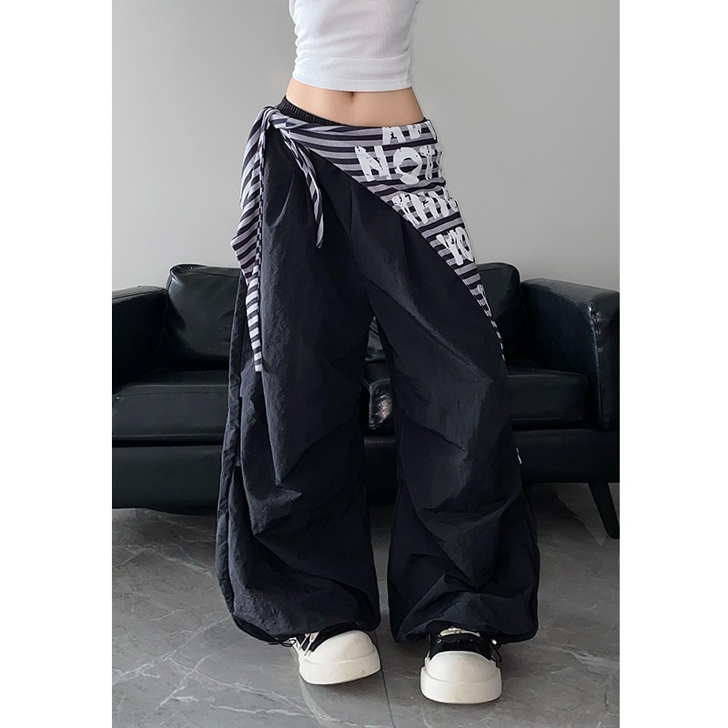 Pantalon parachute Y2K pour fe - Women'S Fashion Utility Pants avis et prix