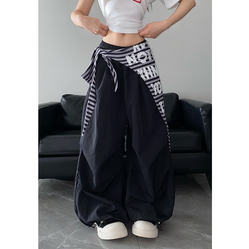 Pantalon parachute Y2K pour fe - Women'S Fashion Utility Pants avis et prix