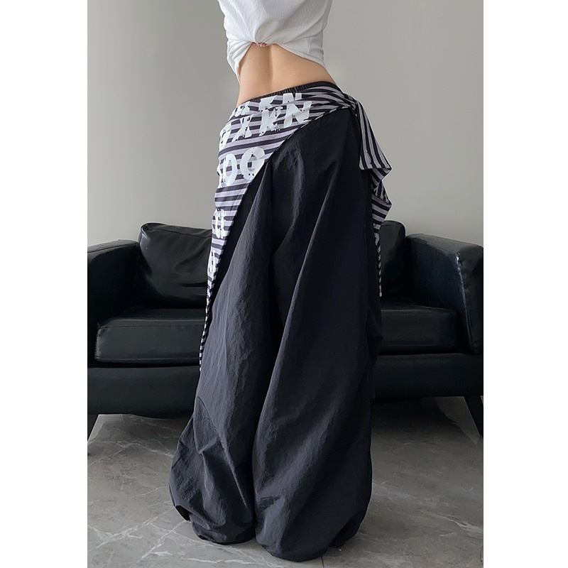 Pantalon parachute Y2K pour fe - Women'S Fashion Utility Pants avis et prix
