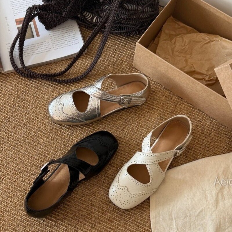 Chaussures Mary Jane rétro à m - Women Fashion Outfits avis et prix