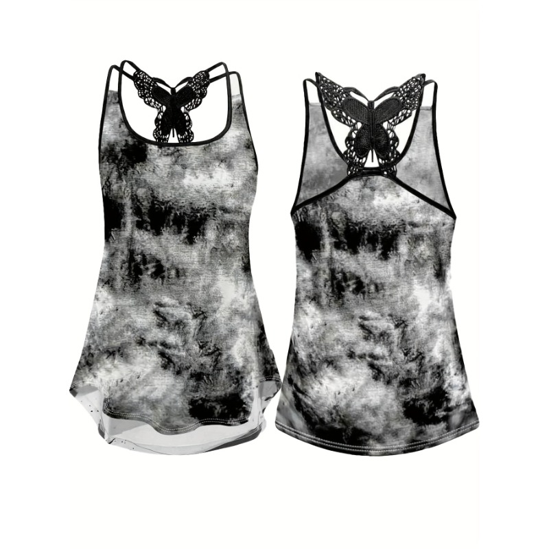 Débardeur imprimé grande taill - Women'S Fashion Vest Tops avis et prix