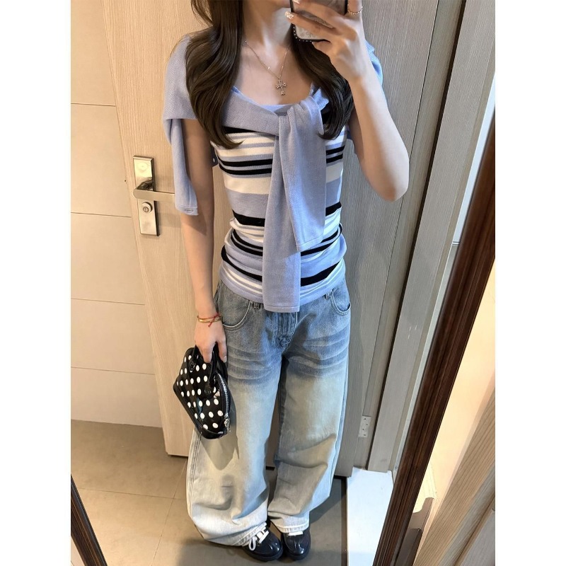 Ensembles deux pièces tricotés - Women'S Y2K Fashion Aesthetic avis et prix