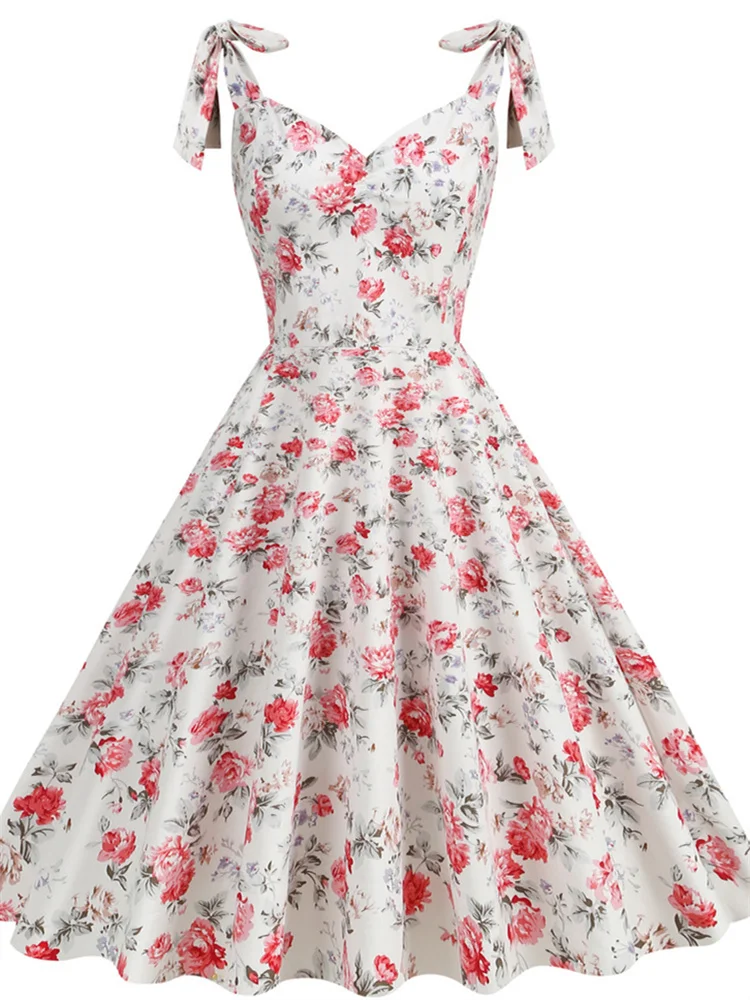Robe d'été rétro années 50 et  - Women'S Fashion In The 60S avis et prix