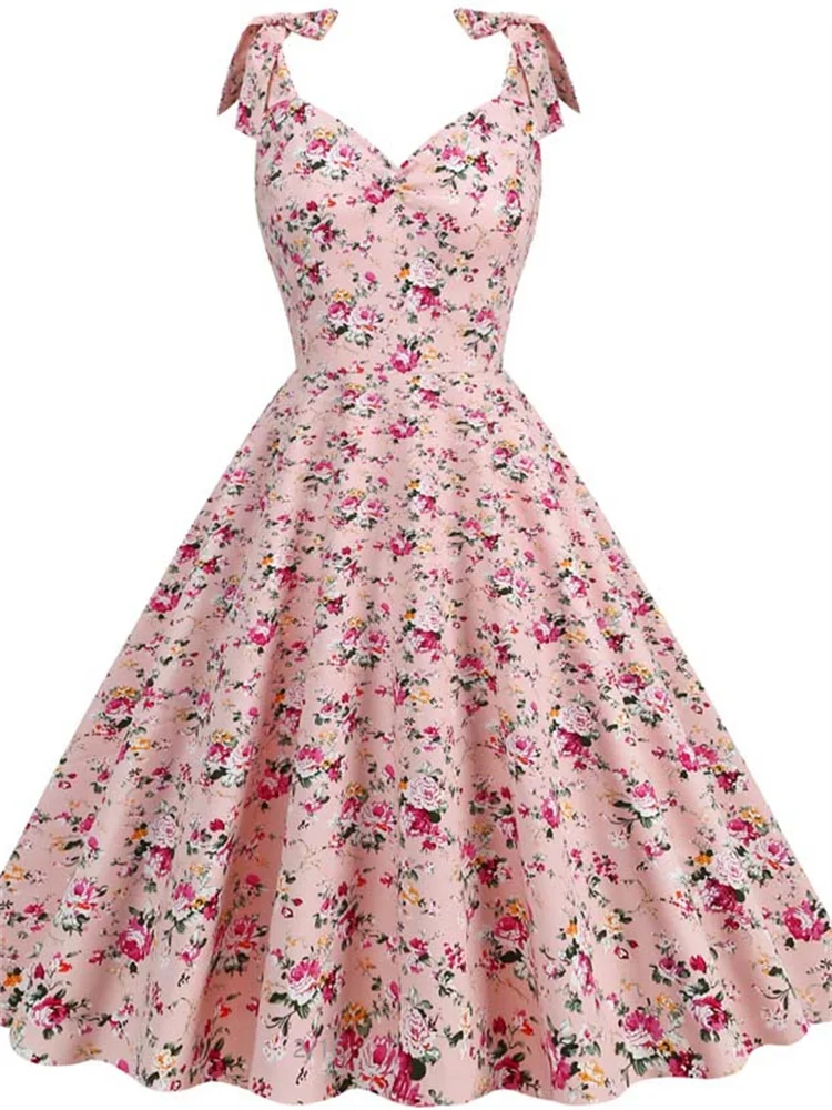 Robe d'été rétro années 50 et  - Women'S Fashion In The 60S avis et prix