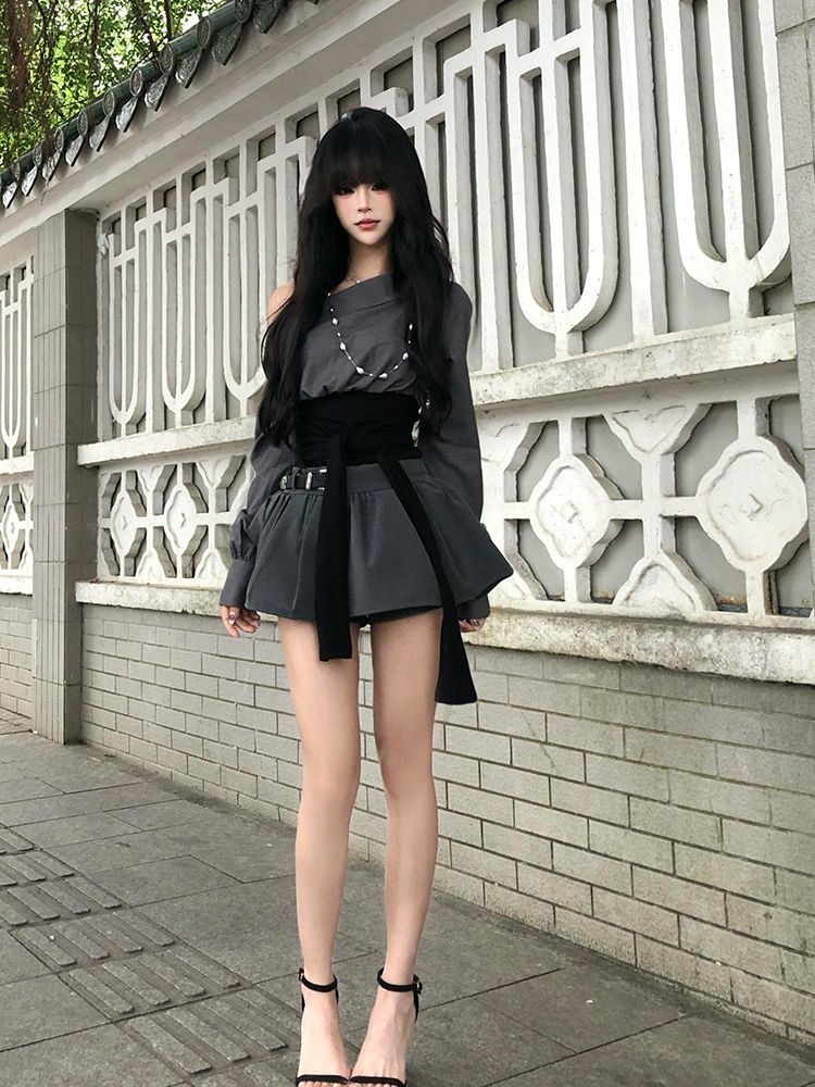 Ensemble deux pièces tendance  - Women'S Y2K Fashion Aesthetic avis et prix