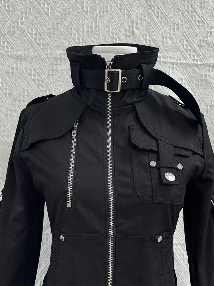 Sweat à capuche noir gothique  - Women'S Fashion Zip Up Hoodies avis et prix