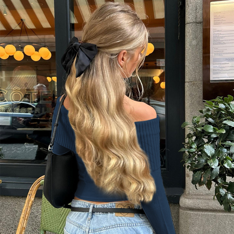 Haut court à épaules dénudées  - Women Fashion Outfits avis et prix