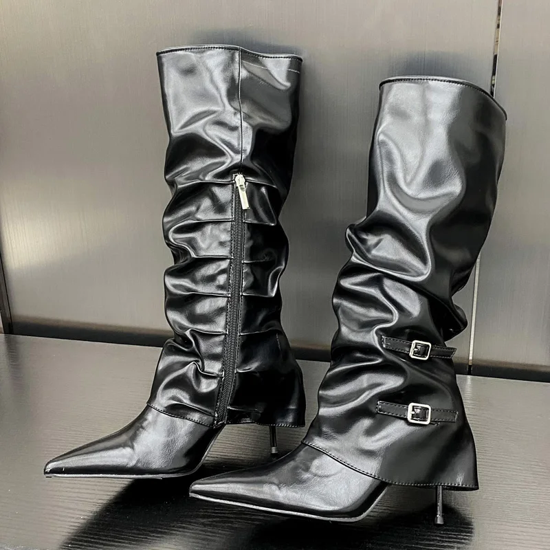 Eilyken – bottes plissées à bo - Winter Fashion Women Boots avis et prix