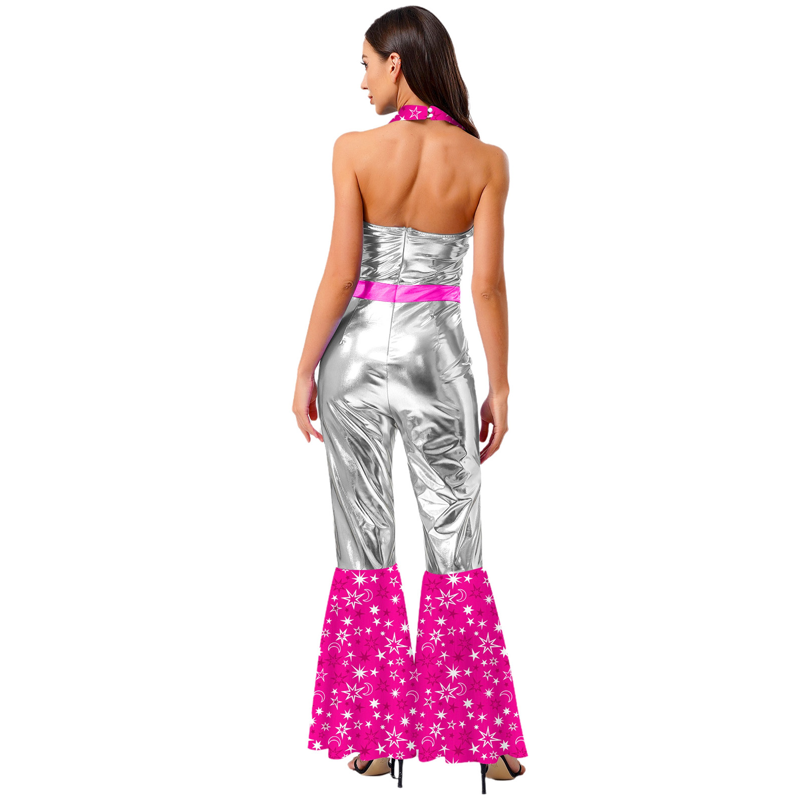 Combinaison Disco Vintage pour - Sleeveless Jumpsuit avis et prix