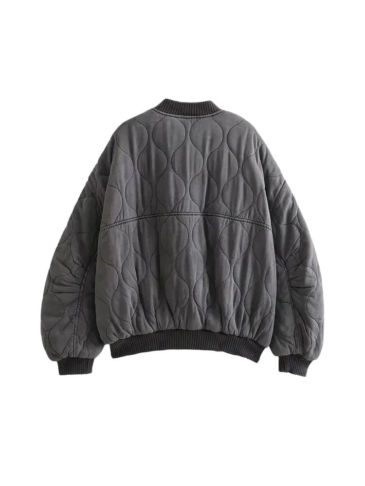 Femmes mode surdimensionné épa - Women'S Fashion Bomber Jacket avis et prix