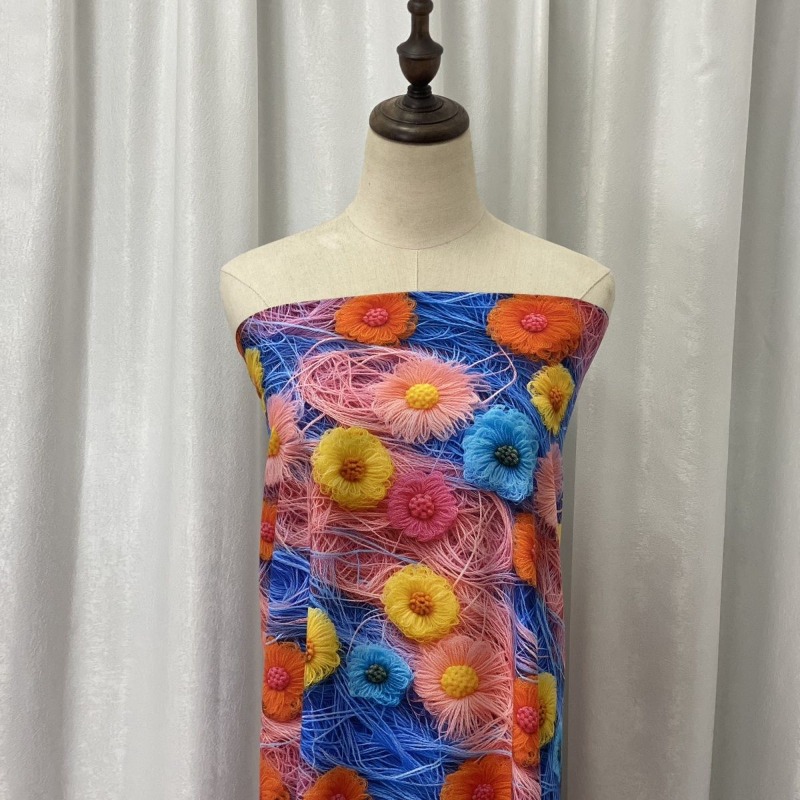 Tissu Caiyun en coton et soie  - Women'S Fashion In The 60S avis et prix