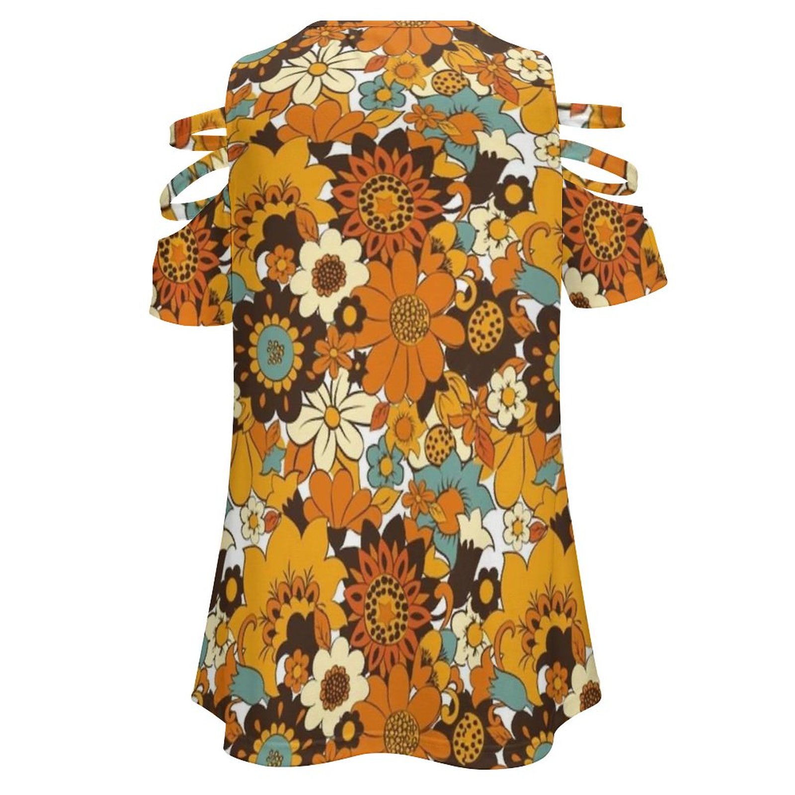T-Shirt manches courtes col en - Women'S Fashion In The 60S avis et prix