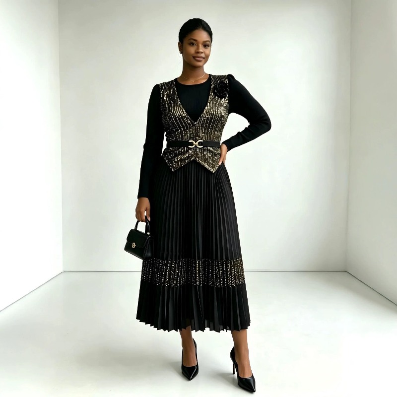 Robe plissée Miyake 2026, coup - Women'S Fashion Gilded Age avis et prix