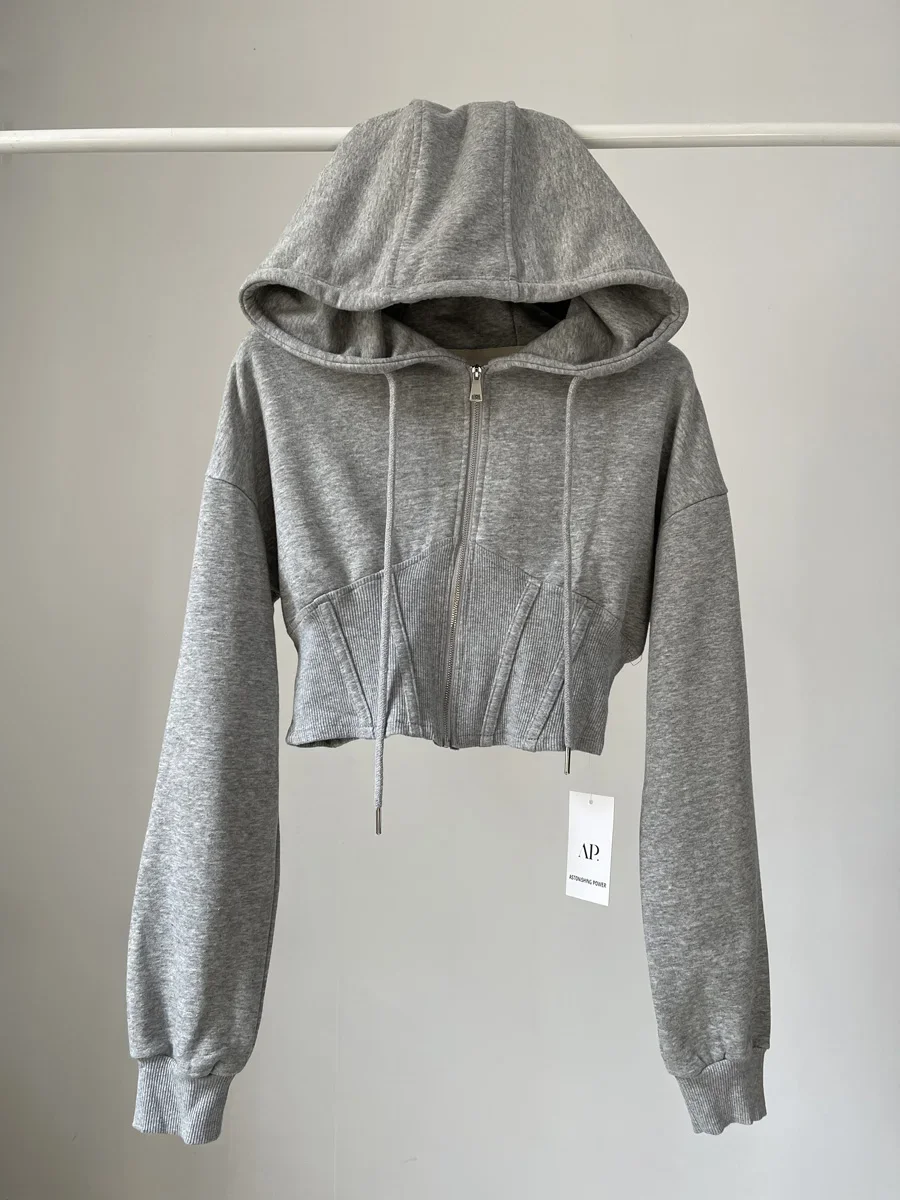 Sweats à capuche courts pour f - Women'S Fashion Zip Up Hoodies avis et prix