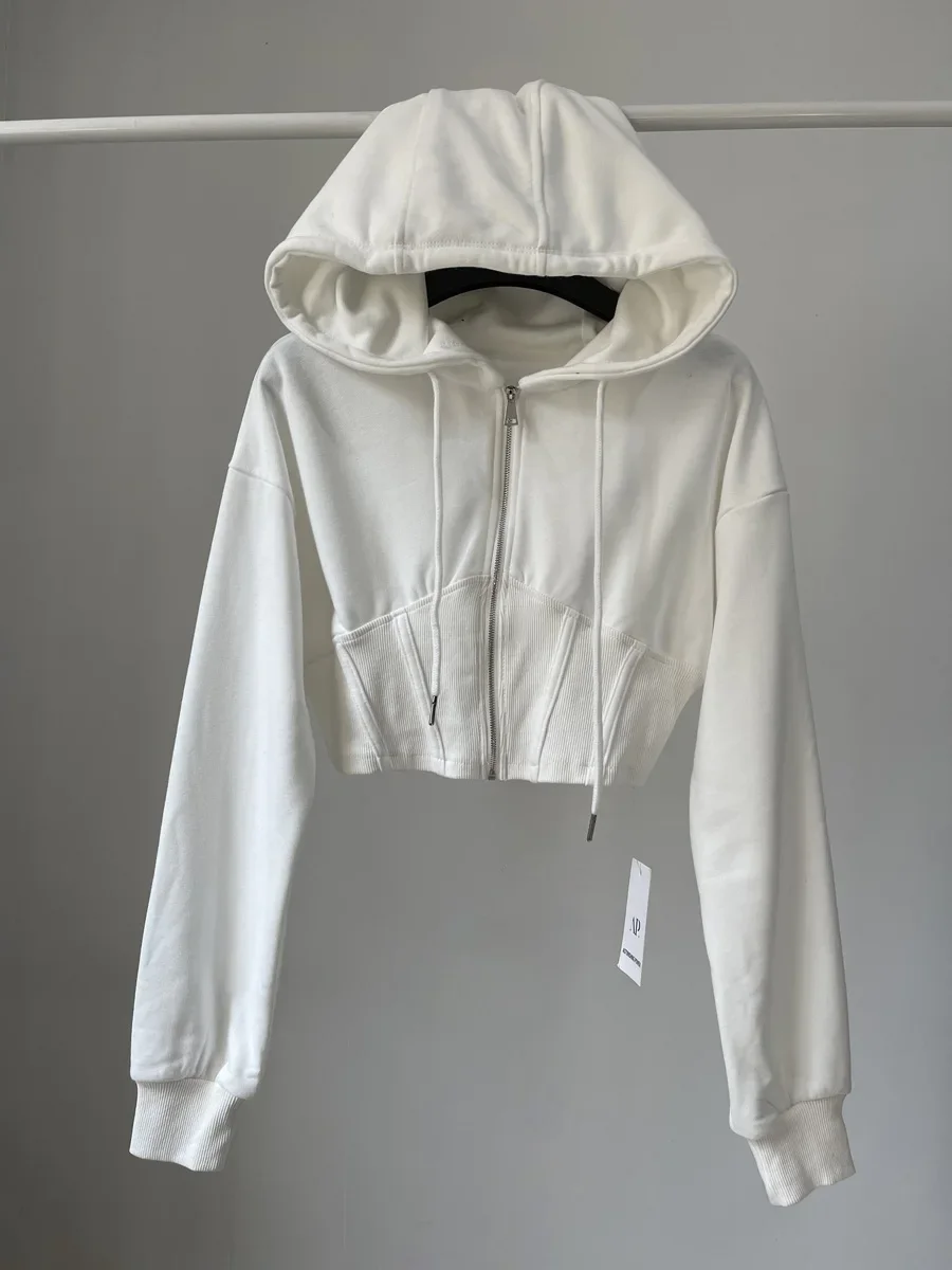Sweats à capuche courts pour f - Women'S Fashion Zip Up Hoodies avis et prix