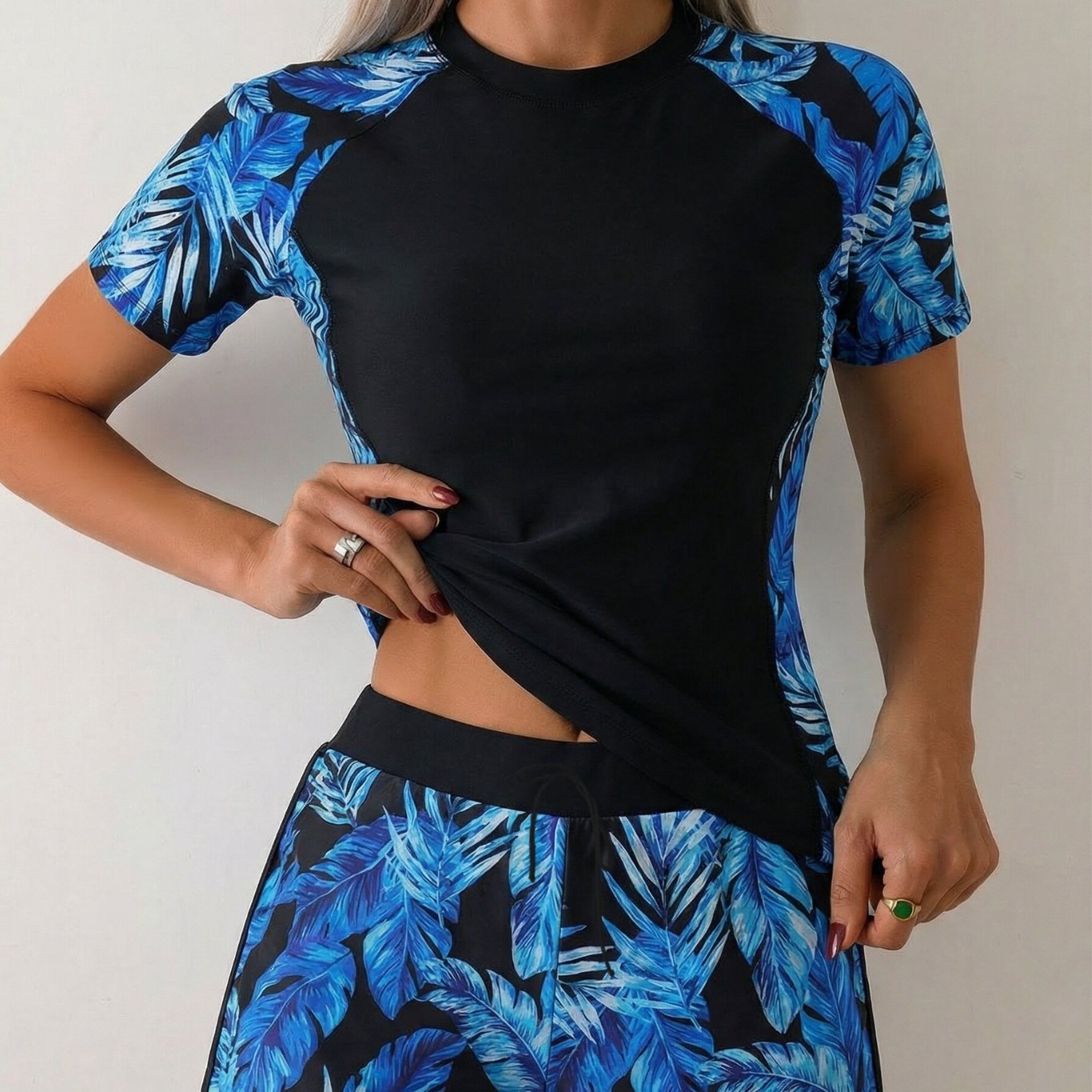 Tankini femme avec short, haut - Crop Top Women avis et prix