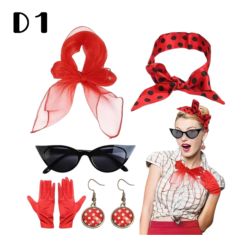 Accessoires de costume rétro d - Women'S Fashion Of The 50S avis et prix