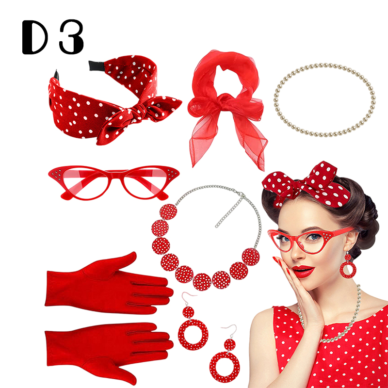 Accessoires de costume rétro d - Women'S Fashion Of The 50S avis et prix