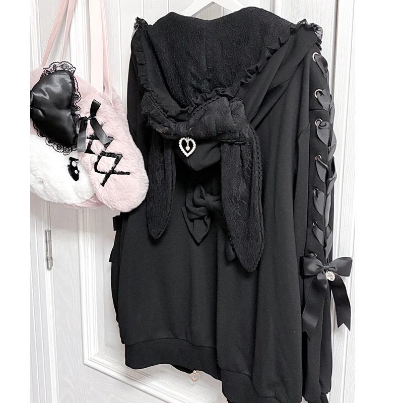 Veste à capuche Lolita pour fe - Women'S Fashion Zip Up Hoodies avis et prix