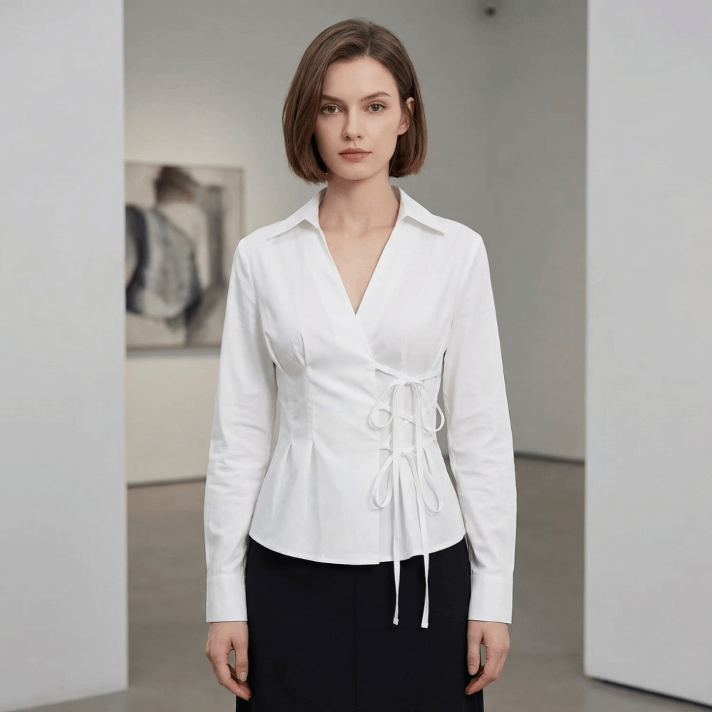 Chemise élégante à manches lon - Women'S Y2K Fashion Aesthetic avis et prix