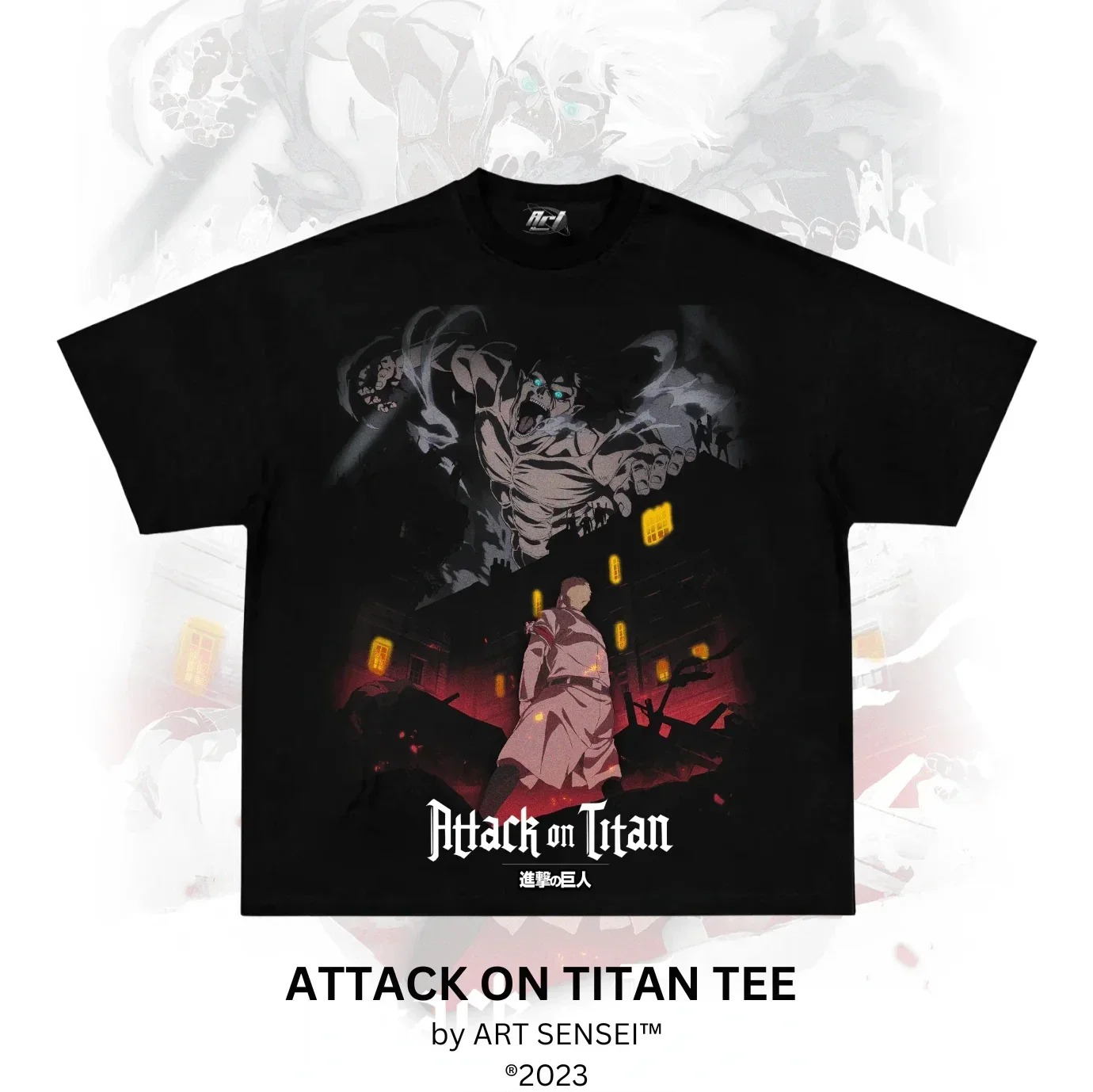 T-shirt blanc Attaque sur Tita - Women Fashion Pose avis et prix
