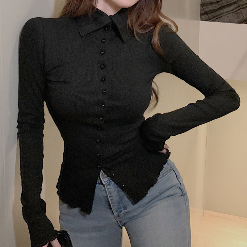 Chemises skinny élégantes pour - Women'S Y2K Fashion Aesthetic avis et prix