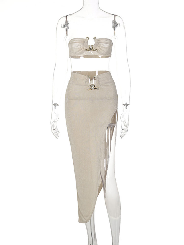 BanribTop avec jupe fendue pou - Asymmetric Top Women avis et prix