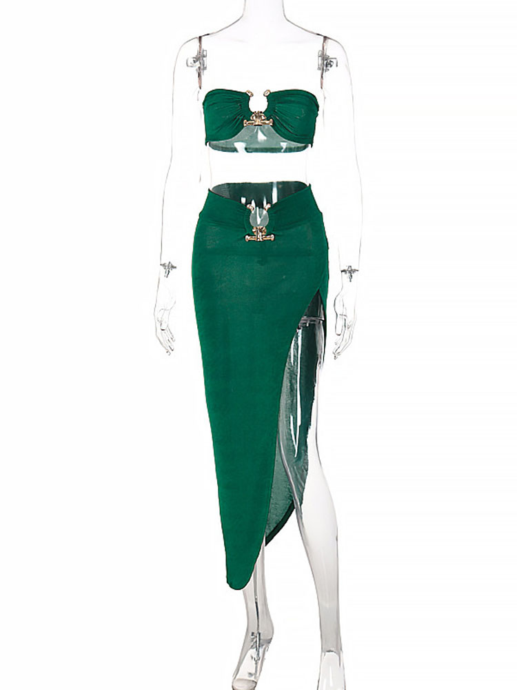 BanribTop avec jupe fendue pou - Asymmetric Top Women avis et prix
